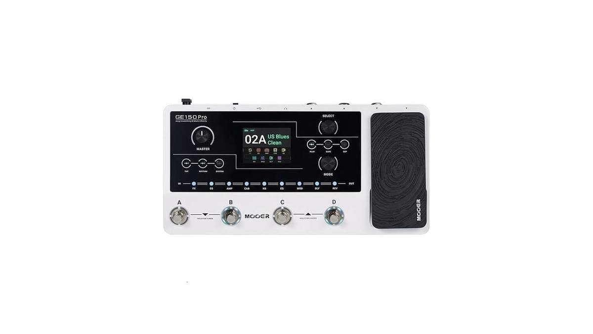Mooer Ge150 Pro Guitar Amp Modelling Multi Effects, Reverb, Delay,
