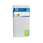 Sealy Baby Butterfly Crib Mattress Plus Toddler Bed Fit, Premium