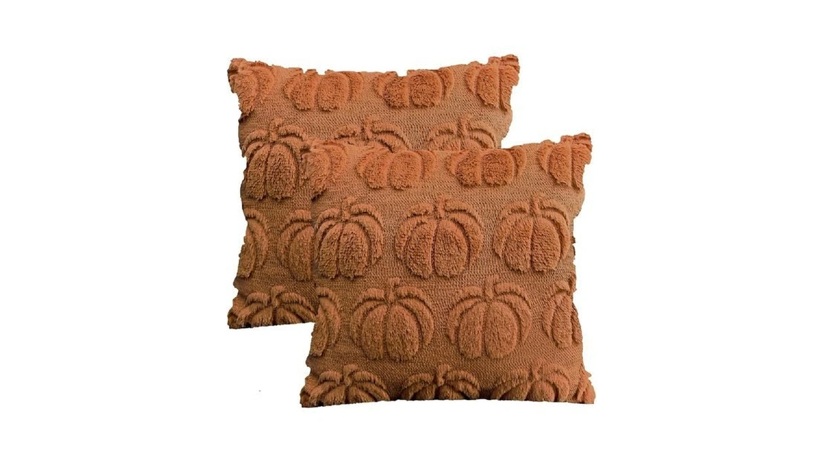 Vfuty Fall Decorative Pillow Cover 18x18 Set Of 2 Autumn
