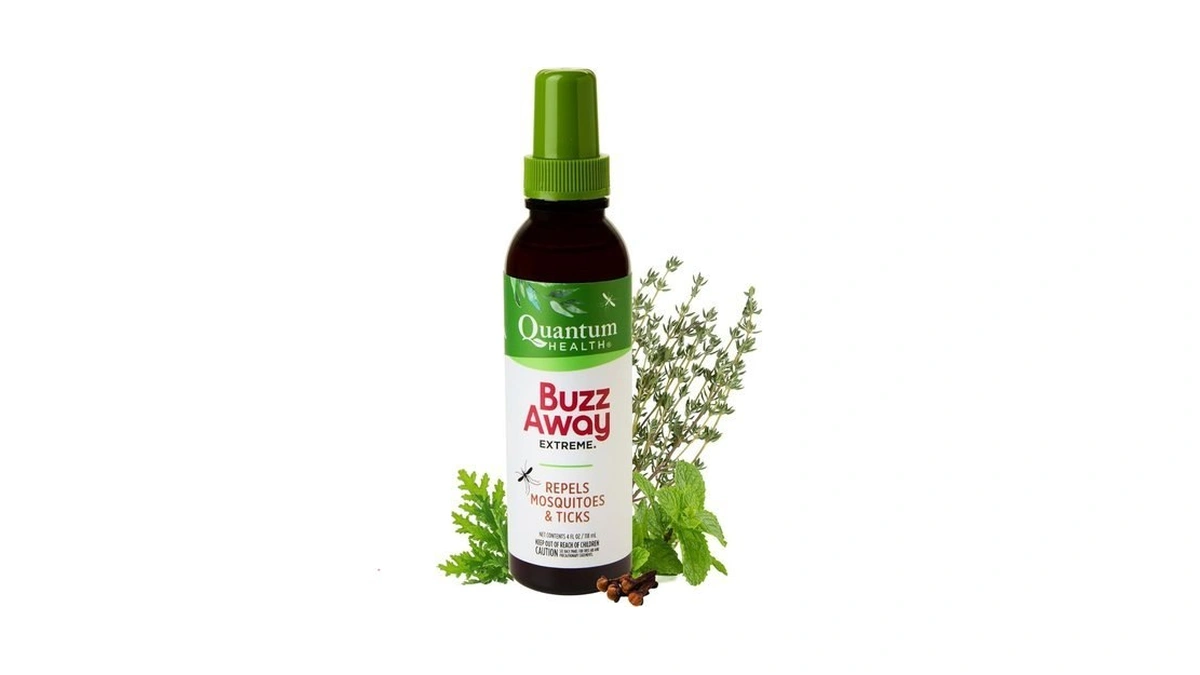 Quantum Health Buzz Away Extreme - Deet-free Insect Repellent, Essential