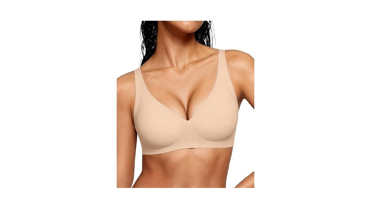 Bras For Women Wireless Push Up Seamless Bra No Underwire