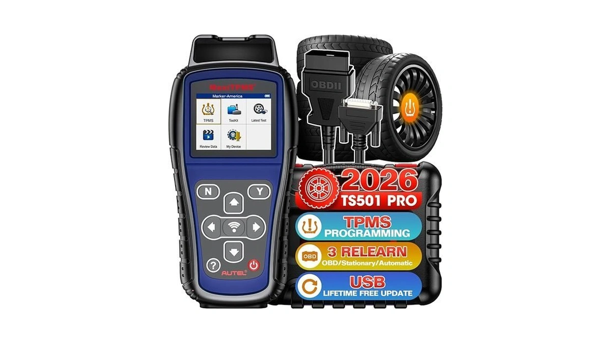 Autel Maxitpms Ts501 Pro Tpms Programming Relearn Tool, 2026 Same
