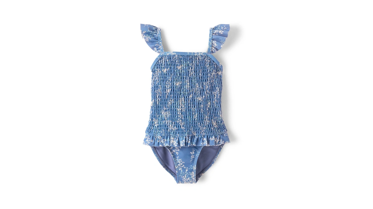 Gymboree,girls,and Toddler One Piece Swimsuit,coastal Floral,8