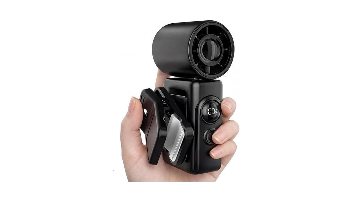 Portable Handheld Fan, Mini Clip On Fan With 4 Speeds,
