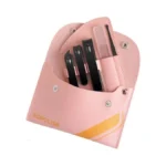 Sopolise Manicure Set, 5 Piece Nail Care Kit With Carbon