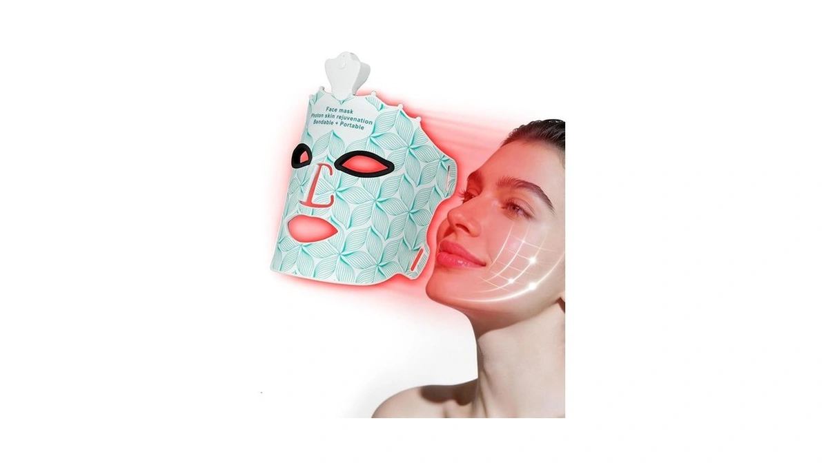 Naisigoo Red Light Mask For Face, 7 Colors Red Light