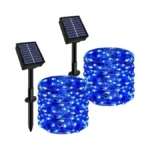 Solar String Lights Outdoor Waterproof 2 Pack Total 66ft 200led