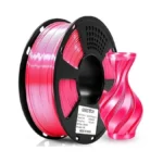 Geeetech Silk Pla Filament 1.75mm, Metal-like Shiny Silk Rose Pink