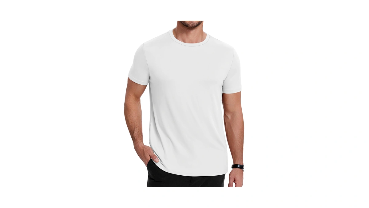 Coofandy Men's T-shirts Short Sleeve Crew Neck Casual Summer Lightweight