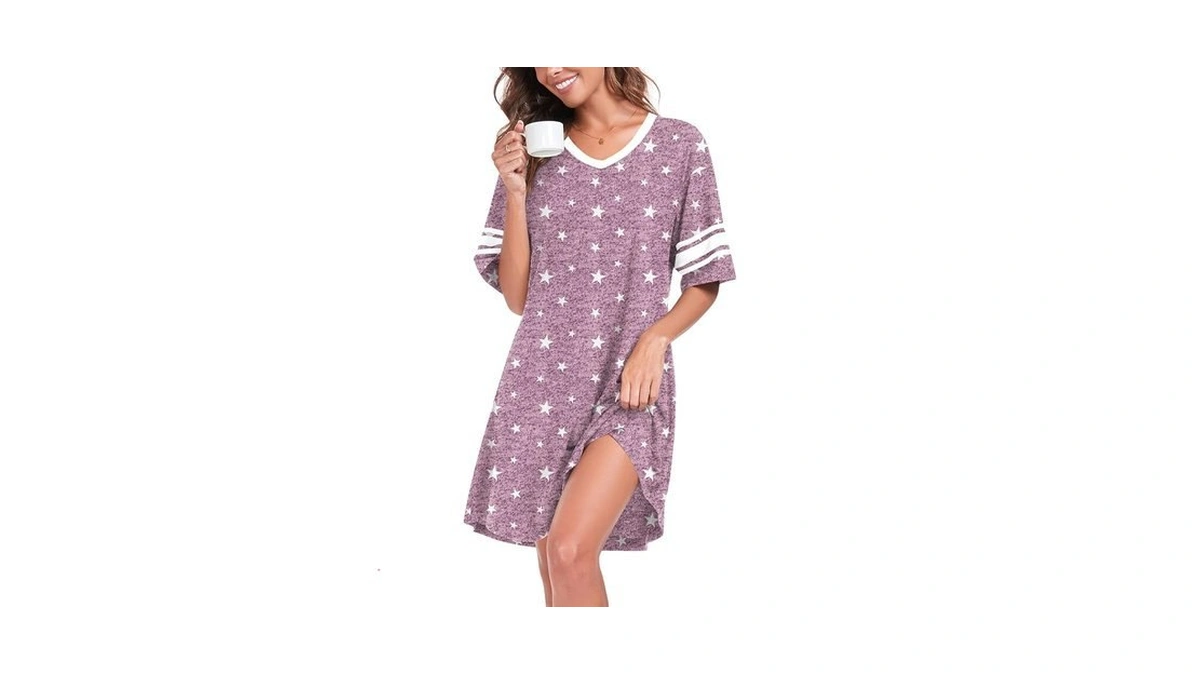 Regai Nightgowns For Women Sleep Shirts For Women Night Shirts