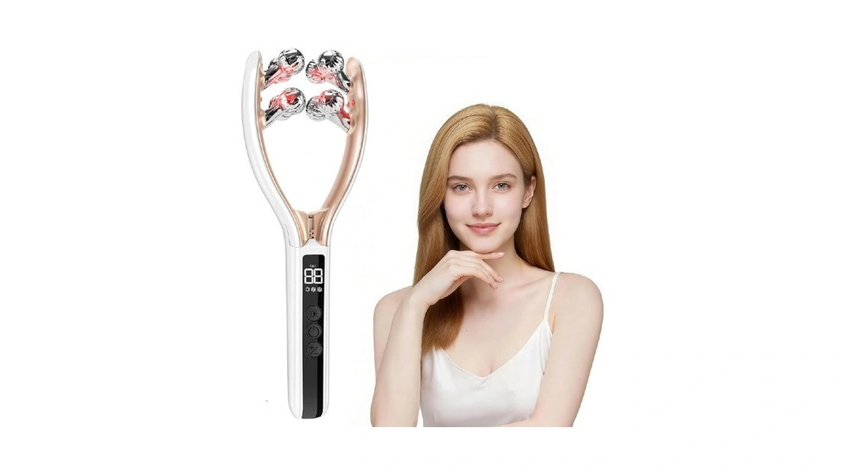Pvacg Face Massager Tool With Red Light, Face Sculpting Tool