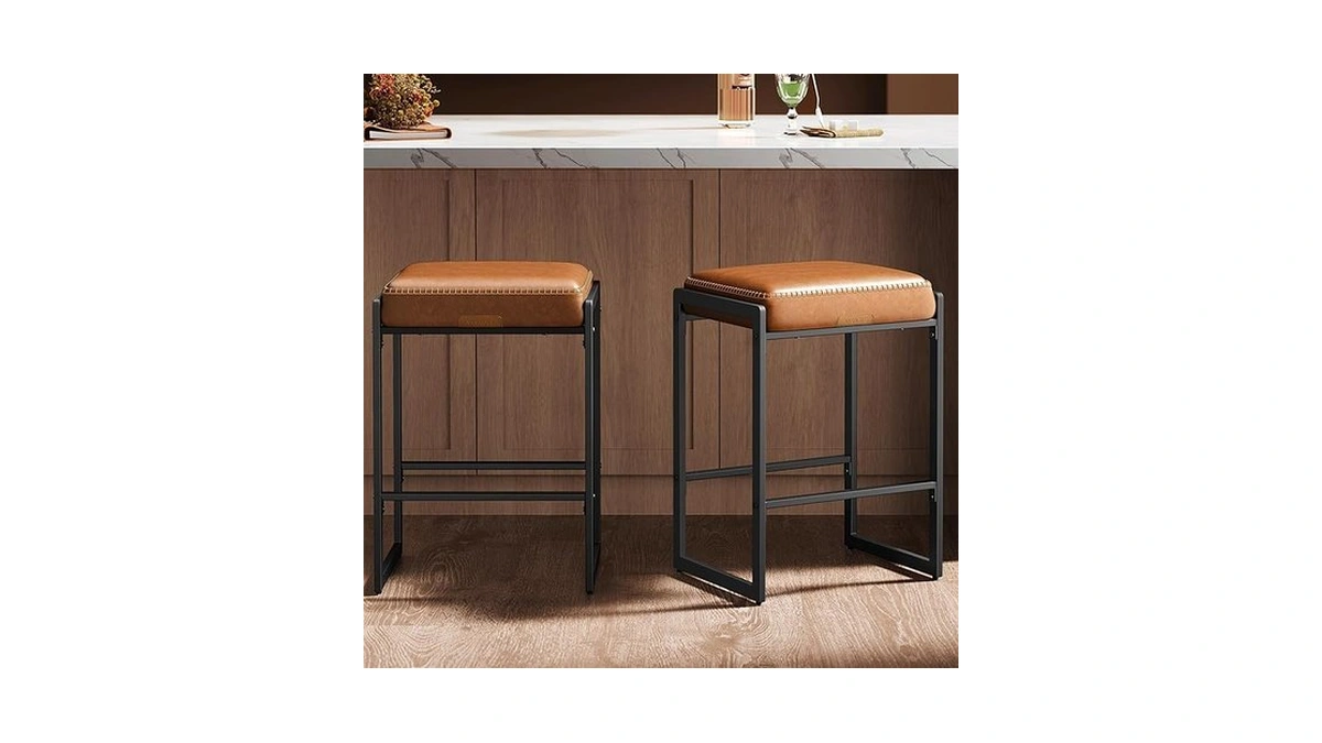 Vasagle Ekho Collection - Bar Stools Set Of 2, Counter