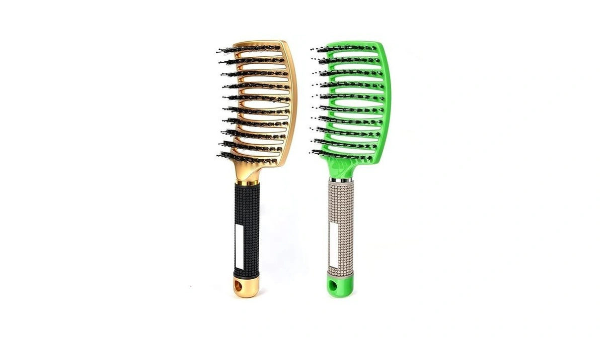 2pcs Hair Detangling Brush For Curly & Dry & Wet,