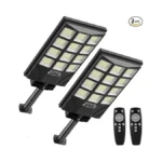 Solar Lights Outdoor Motion Sensor, 6500k Dusk To Dawn Led