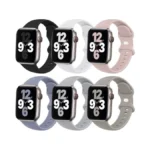 (6 Pack) Sport Band Compatible With Apple Watch Bands 38mm