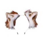 Vigvan Kyc Animal Ears Kawaii Plush Cat Ears Hair Clip