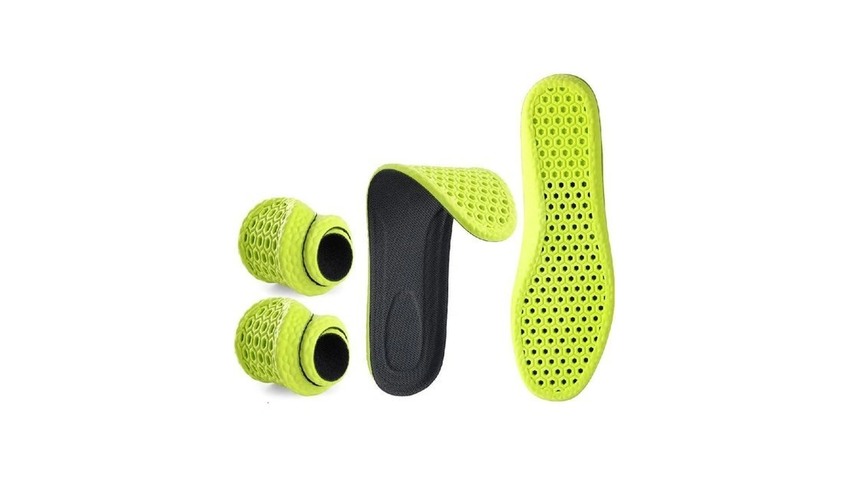 2 Pairs Comfort Insoles, Feature Foam Cushioning That Rebounds With