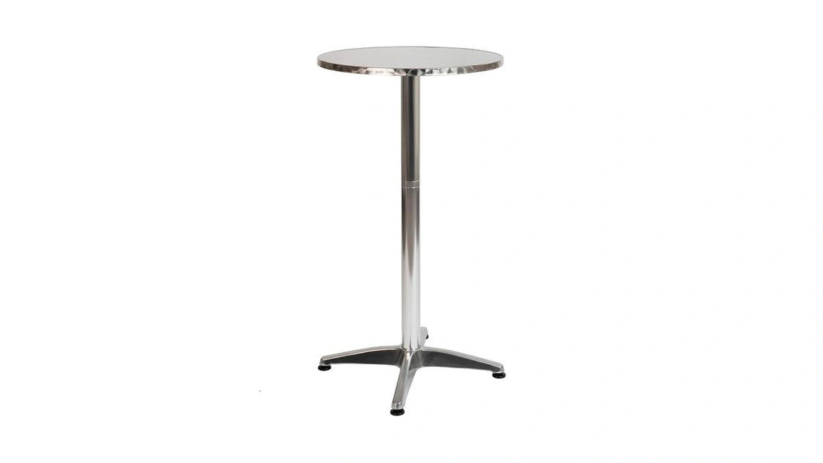 Flash Furniture Metal Bar Table - Aluminum Patio Table -