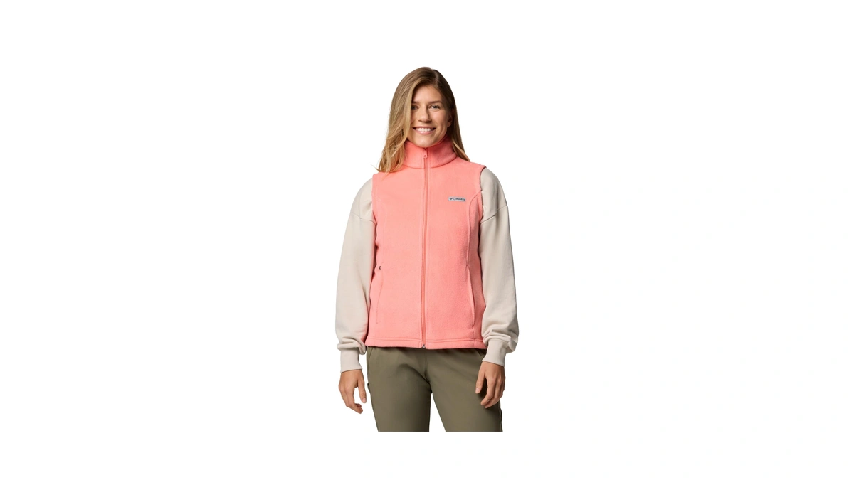 Columbia Women's Benton Springs Vest, Alpenglow, 3x