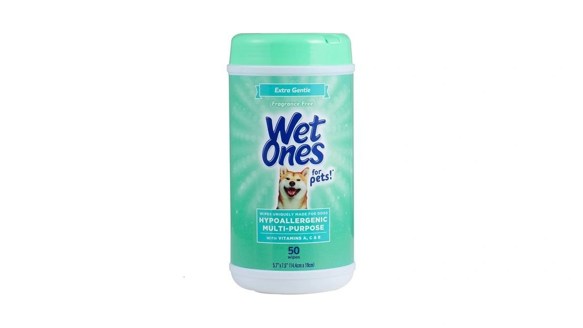 Wet Ones For Pets Hypoallergenic Multipurpose Dog Wipes With Vitamins
