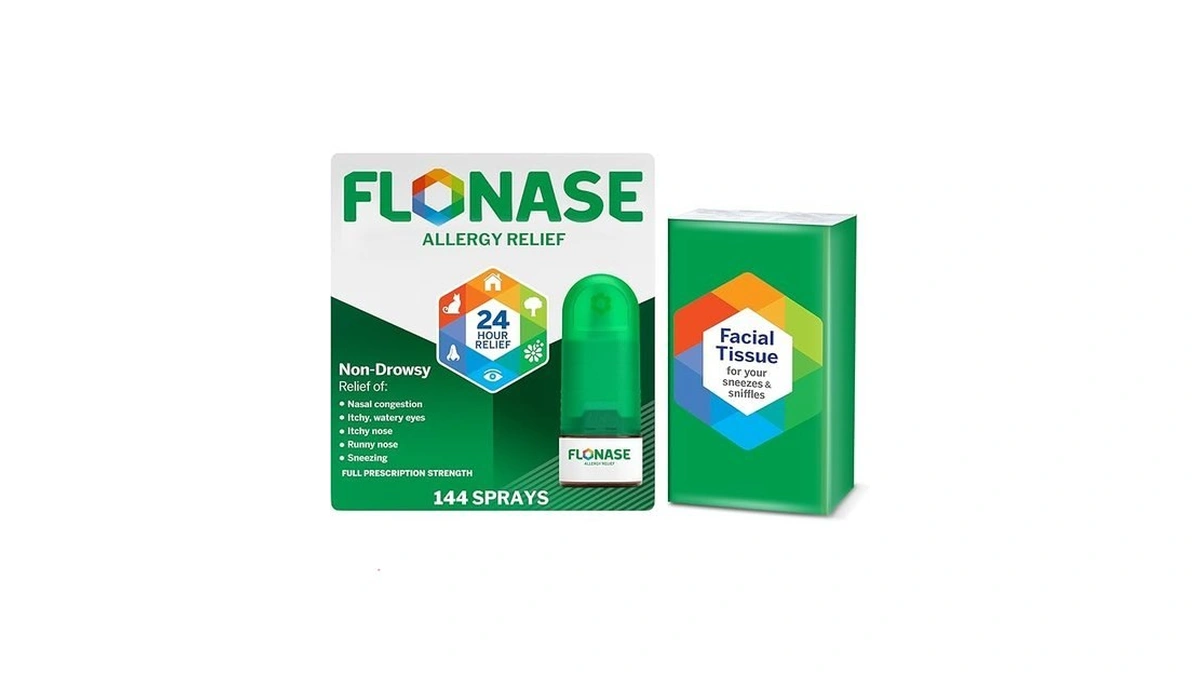 Flonase Allergy Relief Nasal Spray, 24-hour Non-drowsy Multi-symptom Relief οΏ½