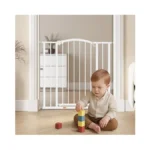 Baby Gate For Stairs And Doorways, 28.5" -40" Adjustable Width,