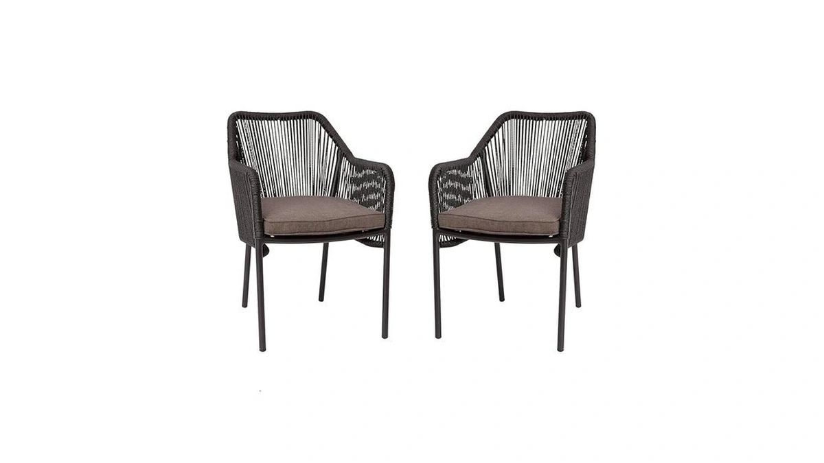 Flash Furniture Kallie Set Of 2 Indoor/outdoor Stacking Club Chairs