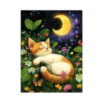 Suanfa Diamond Art Kits For Adults,easy Cat Diamond Painting Canvas