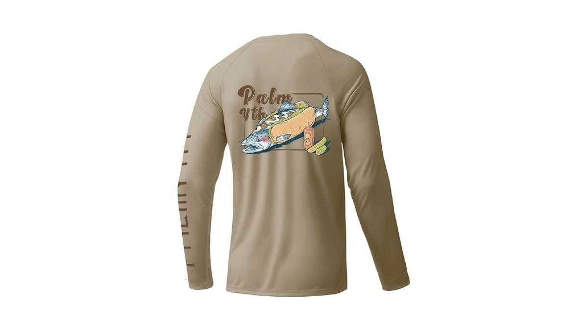 Palmyth Mens Fishing Shirts Sun Protection T-shirts Uv Upf 50+