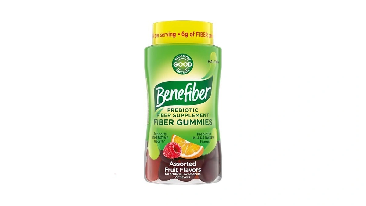 Benefiber Prebiotic Glp-1 Friendly Fiber Supplement Gummies For Digestive Health,