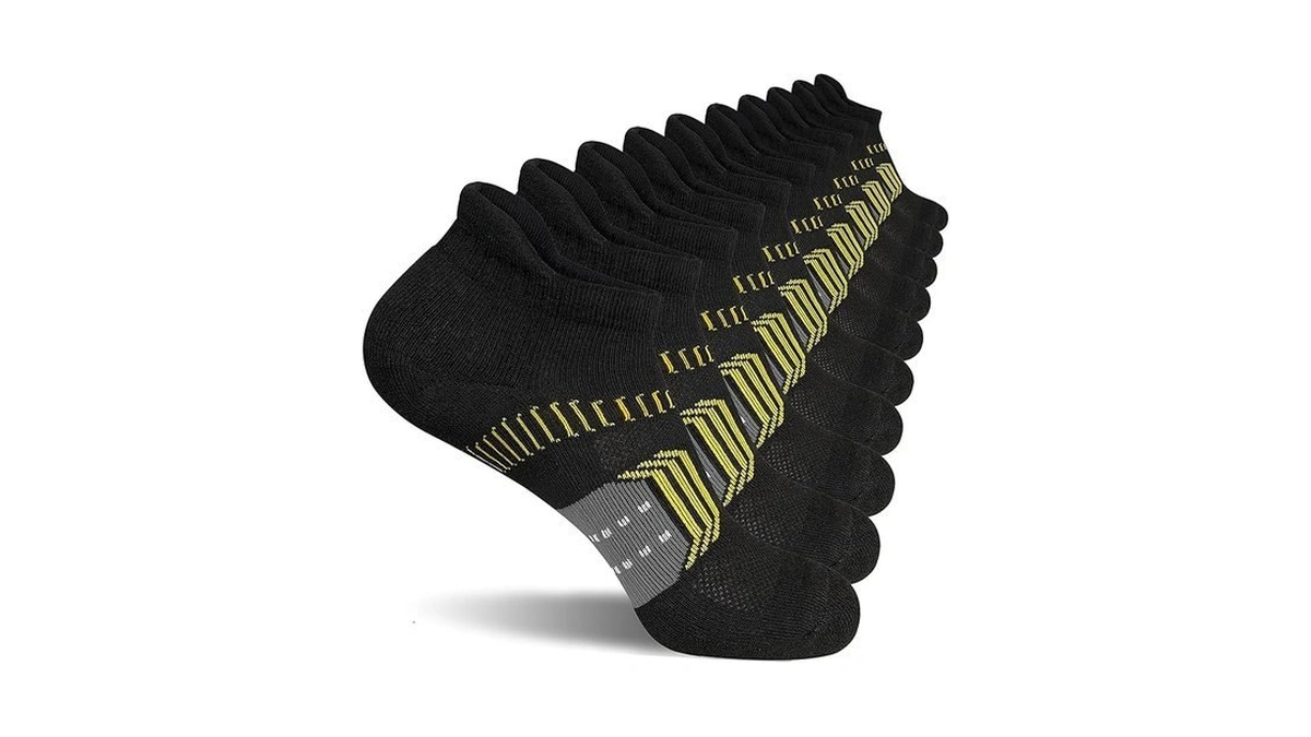 Suaskk Womens Athletic Cushioned Anti-blister Comfort Running Ankle Socks 5