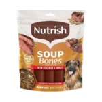 Nutrish Soup Bones Premium Dog Chews With Real Beef And