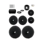 Stunner Cat Hair Bun Maker, Hair Doughnut Shaper (6pcs, 3