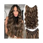 Handaoyou Clip In Hair Extensions 20 Inch With U-shape Lace