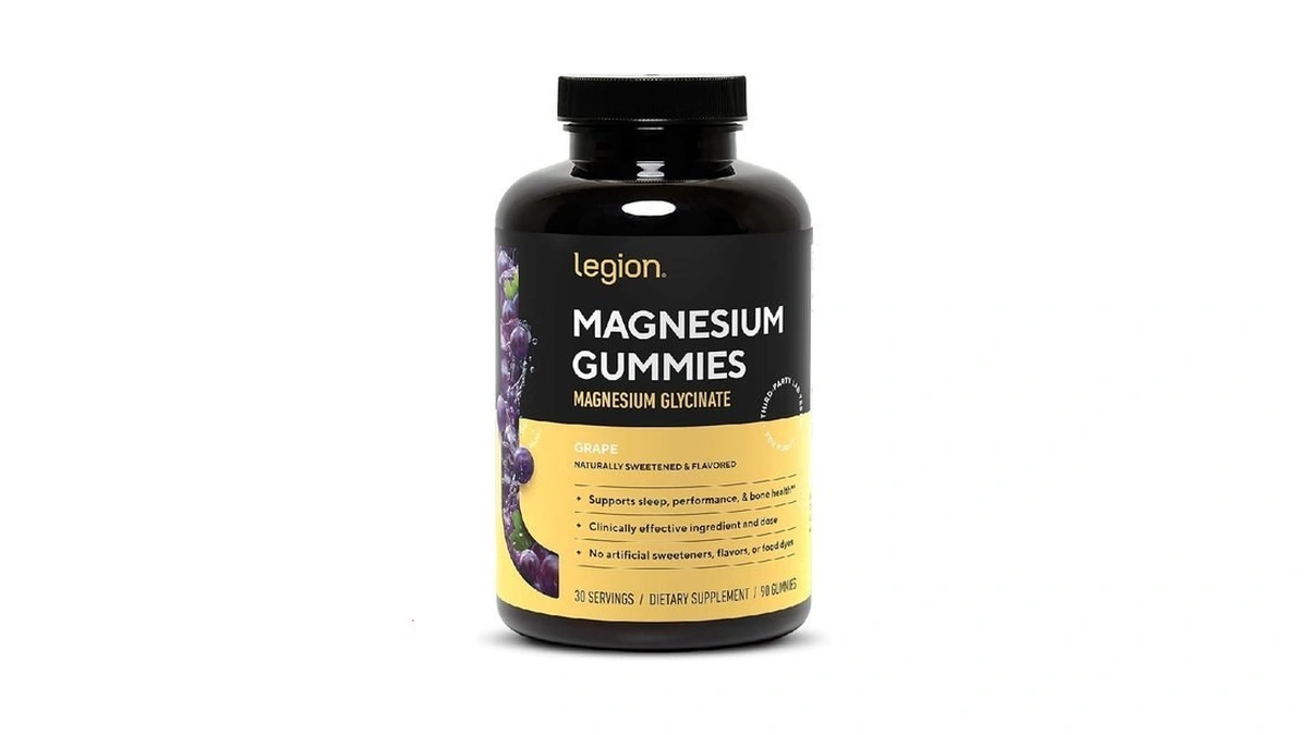 Legion Magnesium Glycinate Supplements - High Absorption Magnesium Supplement For