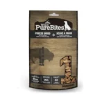 Purebites Wild Bison Freeze Dried Dog Treats, 1 Ingredient, Made