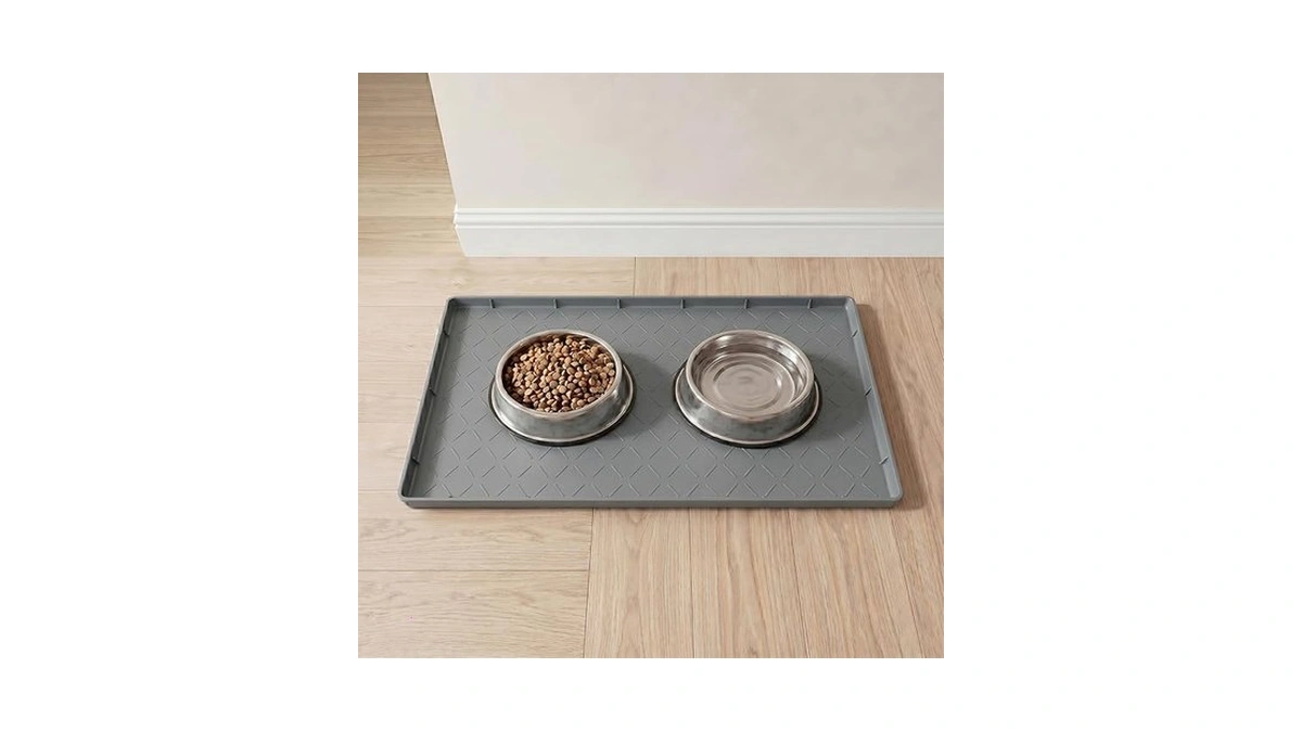 Mateeylife Silicone Mat Waterproof 12"x19", Ideal For Dog And Cat