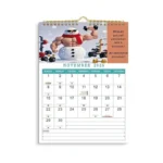 Wall Flip Calendar 2026 Office Decor 12-months Cute Wall Calendar