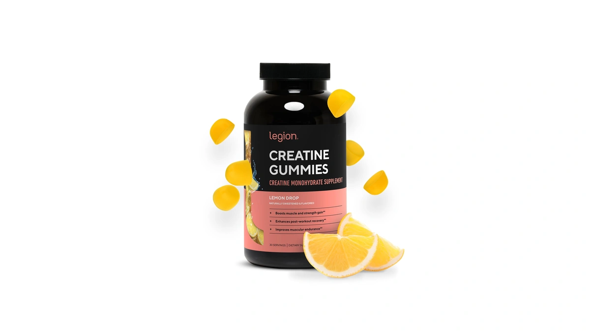 Legion Creatine Monohydrate Gummies For Men & Women – Clean