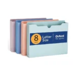 Oxford Expanding File Folders, 8 Pack, Closed Sides, Expands 2",