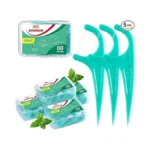 Laoye Floss Picks, 300 Count Mint Dental Floss Picks, Toothpicks