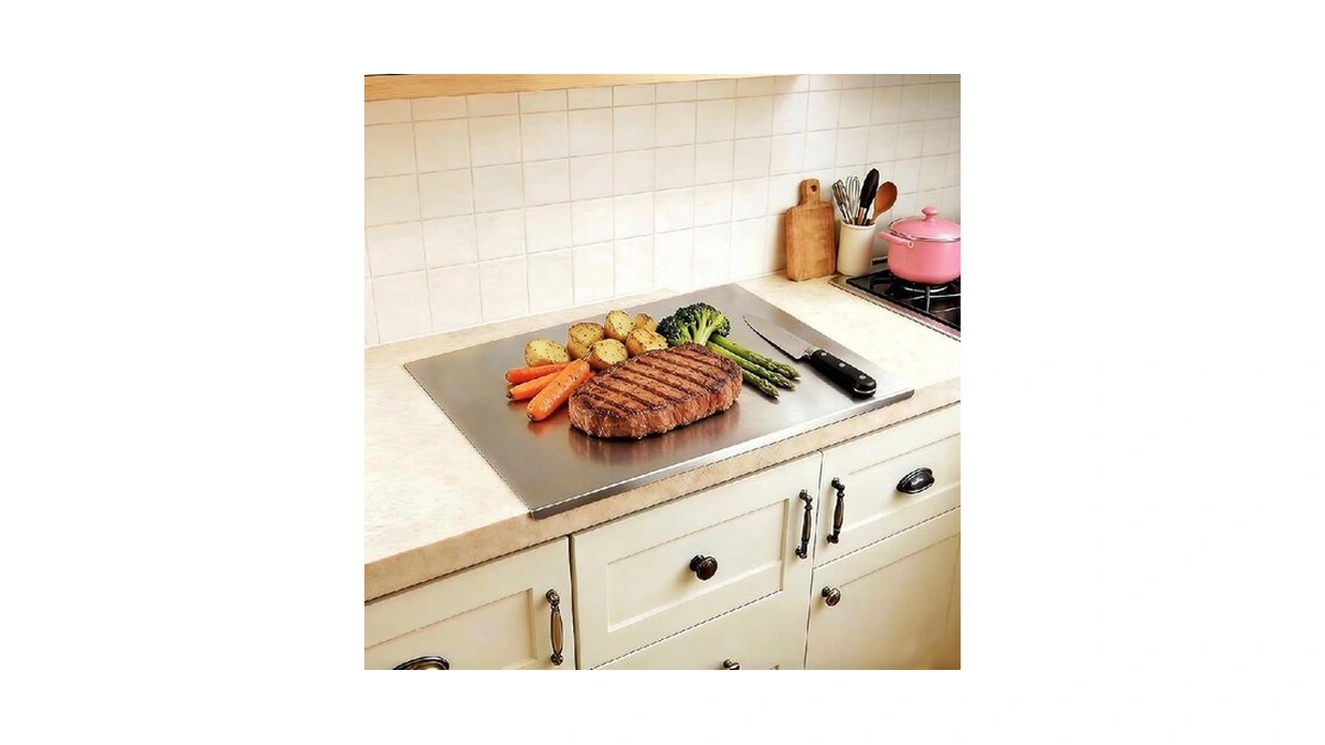 Cutting Board, 304 Stainless Steel Cutting Boards For Kitchen, Meat