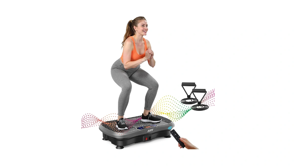 Axv Vibration Plate Fitness Platform Exercise Machine Vibrating Shaking Full