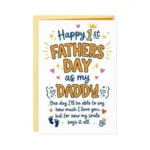Flyab First Fathers Day Card - Happy 1st Father's Day