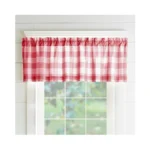 Elrene Buffalo-check Window Valances ...