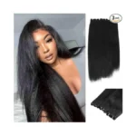 Yaki Straight Hair Bundles 22 24 26 Inch Quick Weave
