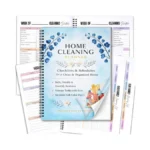 Home Cleaning Planner For Adults Women, Waterproof Cover Household Cleaning