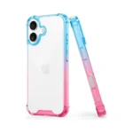 Salawat Compatible With Iphone 17 Case, Clear Cute Gradient Slim