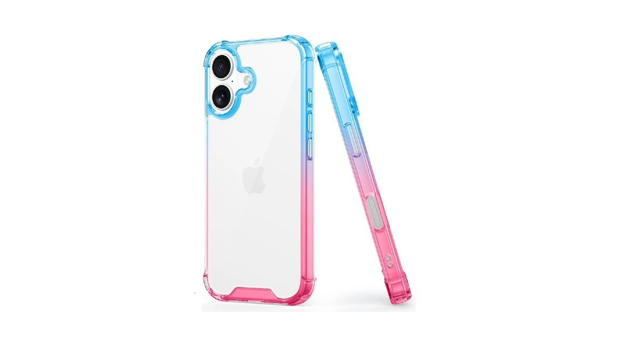 Salawat Compatible With Iphone 17 Case, Clear Cute Gradient Slim