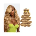 Amazon code: Honey Blonde Body Wave Bundles Color #27